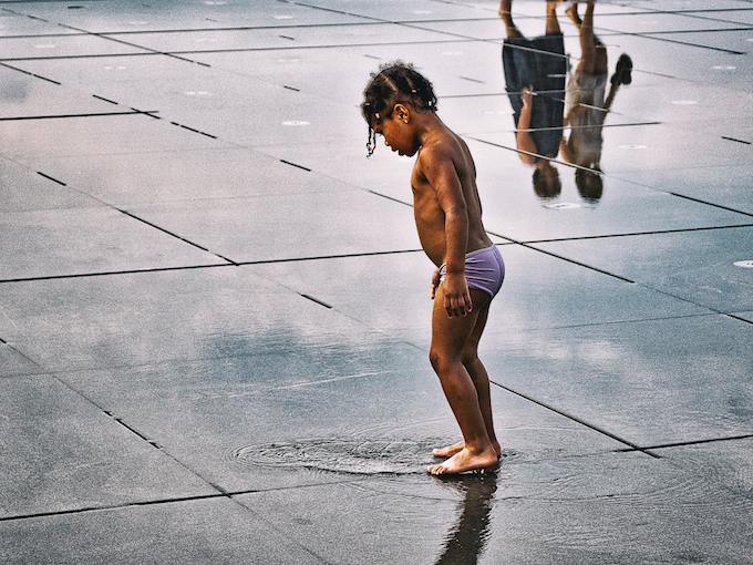 Water mirror in&nbsp;Bordeaux