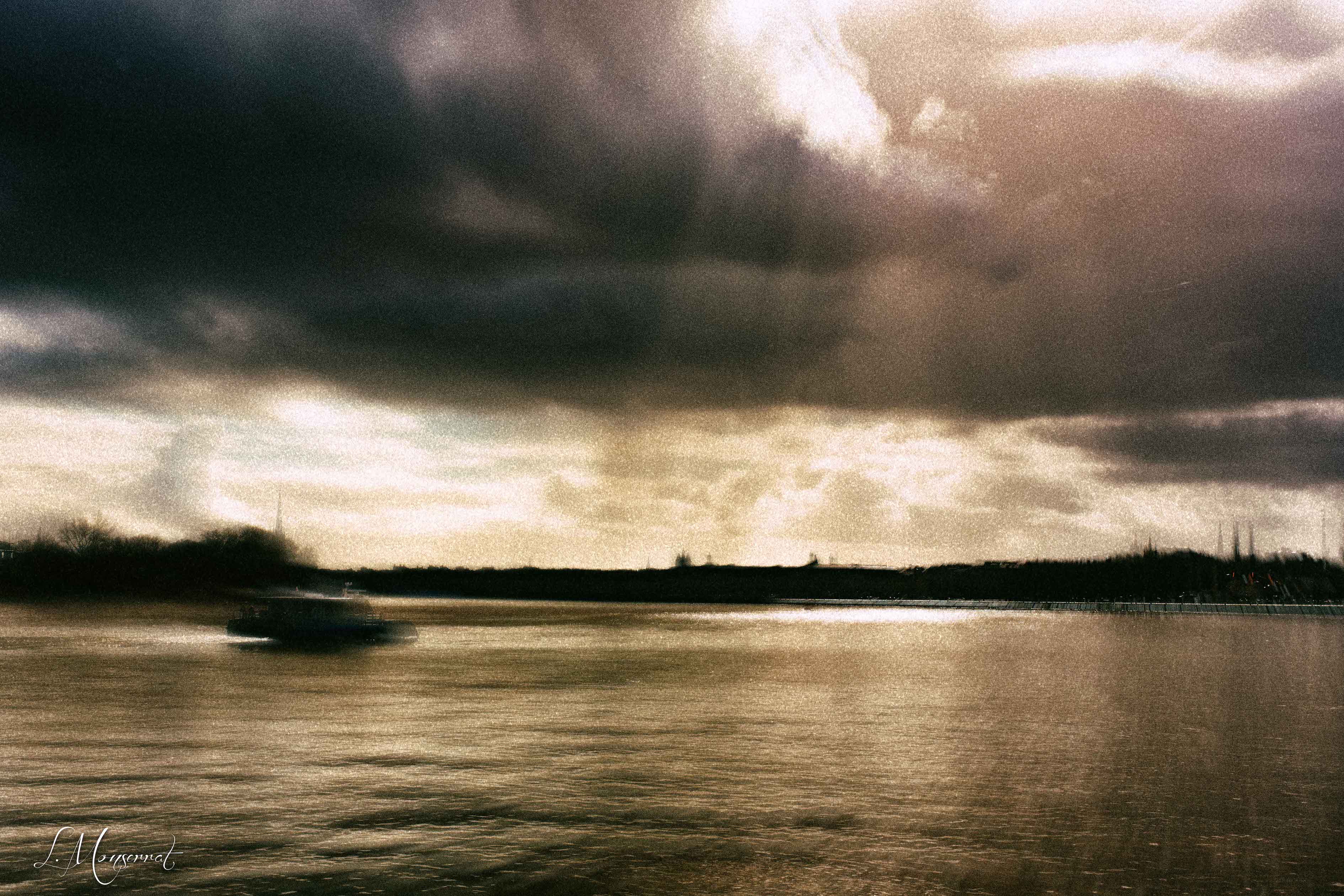 Bordeaux et le visage de la Garonne