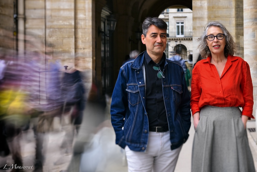 Aline Angoustures et Philippe Moron